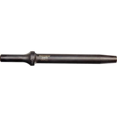 Mayhew - 6" OAL, Tapered Punch Chisel - Round Drive, Round Shank, Steel - Exact Tooling