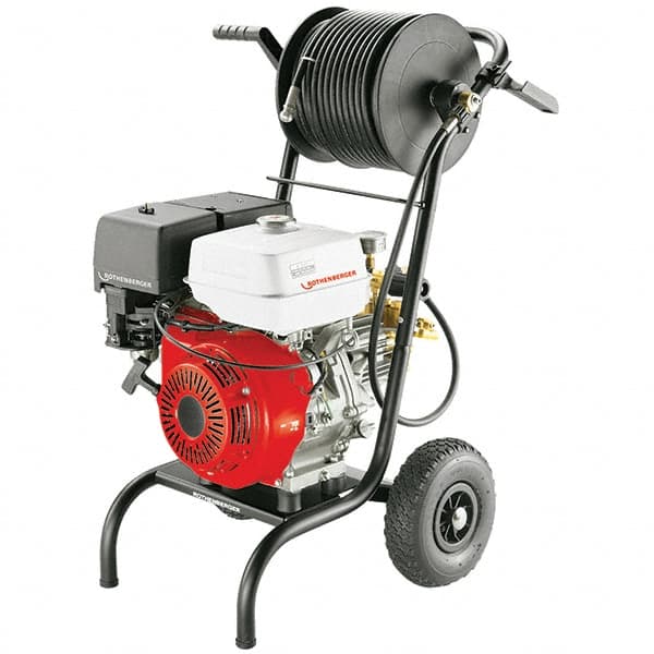 Rothenberger - Electric & Gas Drain Cleaning Machines Type of Power: Gasoline For Minimum Pipe Size: 0.780 (Inch) - Exact Tooling