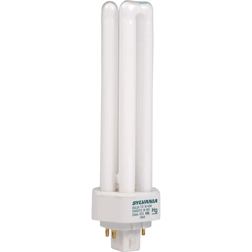 SYLVANIA - Lamps & Light Bulbs; Lamp Technology: Fluorescent ; Lamps Style: Commercial/Industrial ; Lamp Type: T4 ; Actual Wattage: 42.00 ; Base Style: 4 Pin ; Color Temperature Range: Neutral (3000-3699) - Exact Tooling