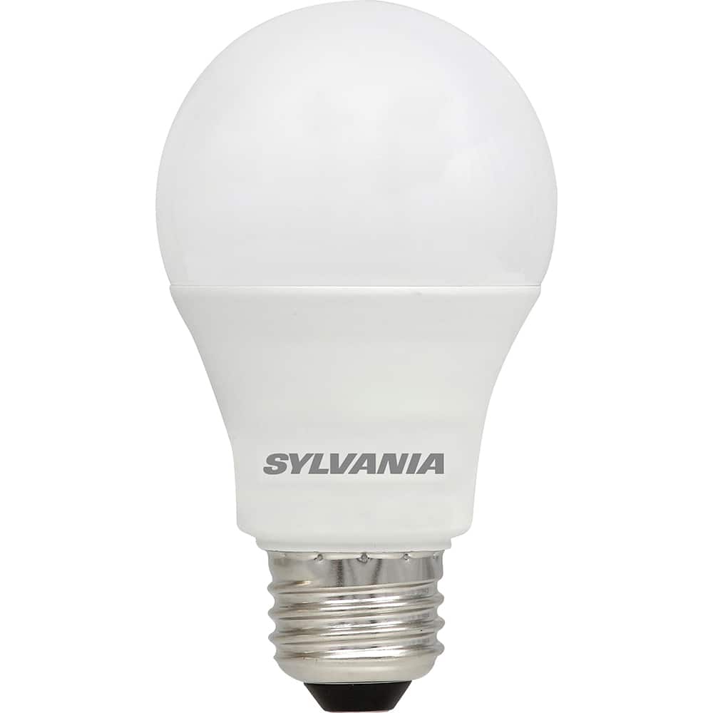 SYLVANIA - Lamps & Light Bulbs; Lamp Technology: LED ; Lamps Style: Commercial/Industrial ; Lamp Type: A19 ; Wattage Equivalent Range: 1-19 ; Actual Wattage: 14.00 ; Base Style: Medium Screw - Exact Tooling