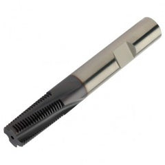 R217.95-160140BC30N 1630 16mm 5 FL Solid Carbide Thread Mill w/Weldon Shank - Exact Tooling