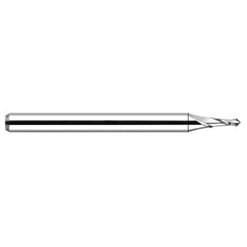 1/4″ × 2-1/2″ OAL 100 Degree Carbide Spotting Drill Uncoated - Exact Tooling