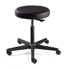 Bevco - Swivel & Adjustable Stools Type: Adjustable Backless Stool Base Type: Nylon - Exact Tooling