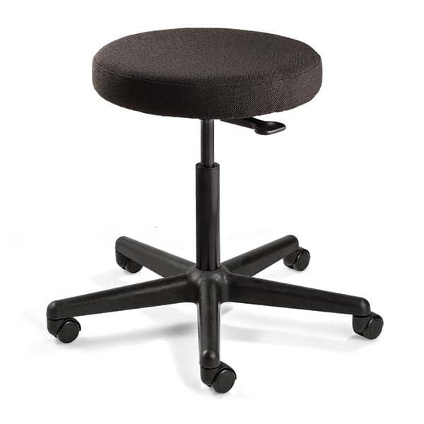 Bevco - Swivel & Adjustable Stools Type: Adjustable Backless Stool Base Type: Nylon - Exact Tooling