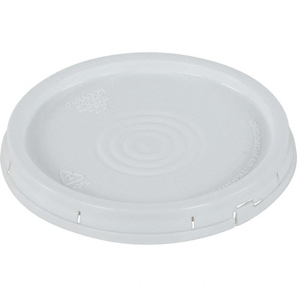 Vestil - Tote & Storage Container Lids For Use With: 3-1/2, 5 & 6 Gallon Pails Width (Decimal Inch): 12.500 - Exact Tooling