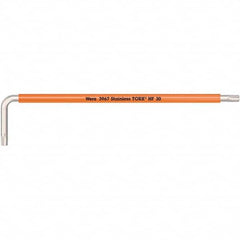 Wera - Torx Keys End Type: Torx Handle Type: L-Key Color Coded Cushion Grip - Exact Tooling