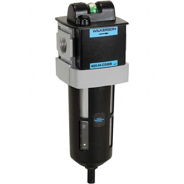 Wilkerson - Coalescing Filters Port Size: 3/8 Maximum Working Pressure (psi): 150 - Exact Tooling