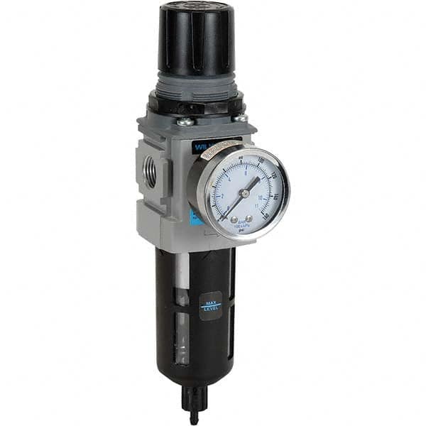 Wilkerson - Filter, Regulator & Lubricator (FRL) Units Configuration: 1 Pc. Filter/Regulator Body Type: Compact - Exact Tooling