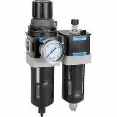Wilkerson - Filter, Regulator & Lubricator (FRL) Units Configuration: 2 Pc. Filter/Regulator-Lubricator Body Type: Standard - Exact Tooling