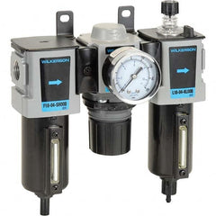 Wilkerson - Filter, Regulator & Lubricator (FRL) Units Configuration: 3 Pc. Filter-Regulator-Lubricator Body Type: Compact - Exact Tooling