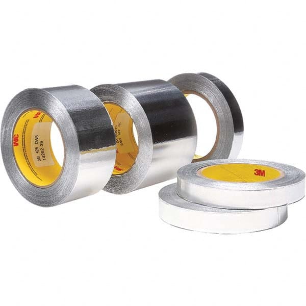 3M - 60 Yd x 2" x 4.6 mil Silver Aluminum Foil Tape - Exact Tooling