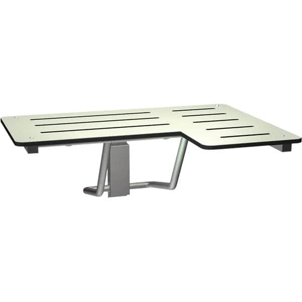 ASI-American Specialties, Inc. - Washroom Partition Hardware & Accessories Type: Folding Shower Seat Material: Phenolic - Exact Tooling