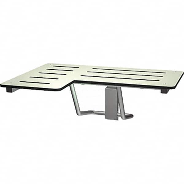 ASI-American Specialties, Inc. - Washroom Partition Hardware & Accessories Type: Folding Shower Seat Material: Phenolic - Exact Tooling
