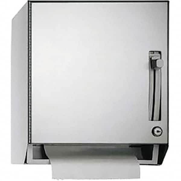 ASI-American Specialties, Inc. - Manual, Stainless Steel Paper Towel Dispenser - 1 Roll with Stub or 1 Roll 8" or 1 Roll 9", Silver - Exact Tooling