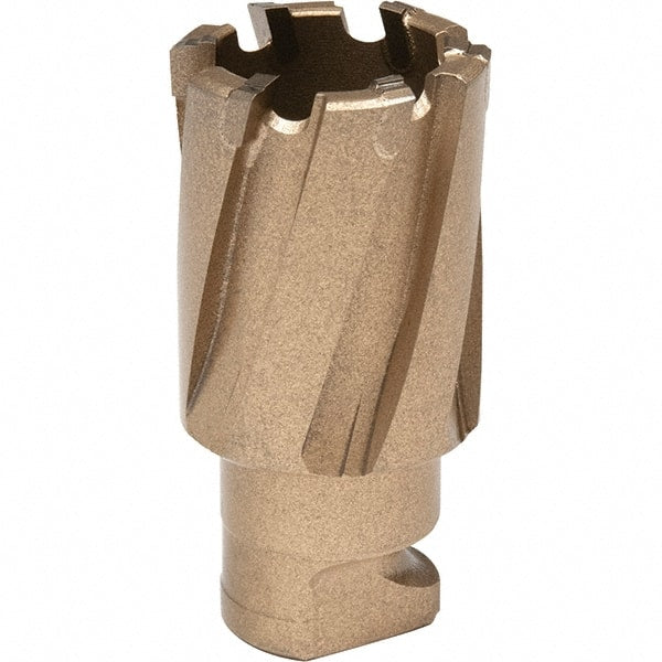 Hougen - 7/8" Diam x 3/4" Deep Carbide-Tipped Annular Cutter - Exact Tooling