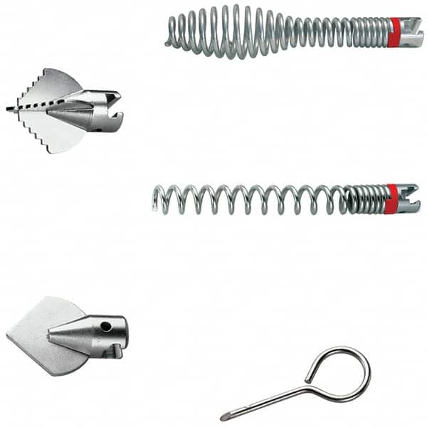 Rothenberger - Drain Cleaning Machine Cutters & Accessories Type: Tool Kit for Drain Cleaner For Use With Machines: Rothenberger R600 Drain Cleaner - Exact Tooling