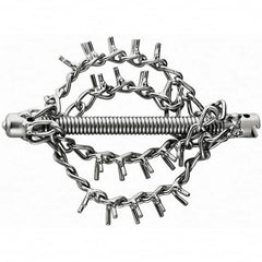 Rothenberger - Drain Cleaning Machine Cutters & Accessories Type: Chain-Spinning Head For Use With Machines: Rothenberger R600 Drain Cleaner - Exact Tooling