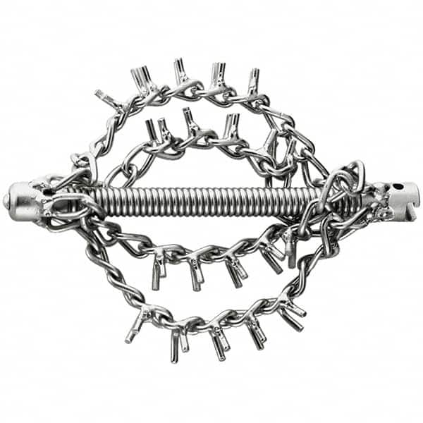 Rothenberger - Drain Cleaning Machine Cutters & Accessories Type: Chain-Spinning Head For Use With Machines: Rothenberger R600 Drain Cleaner - Exact Tooling