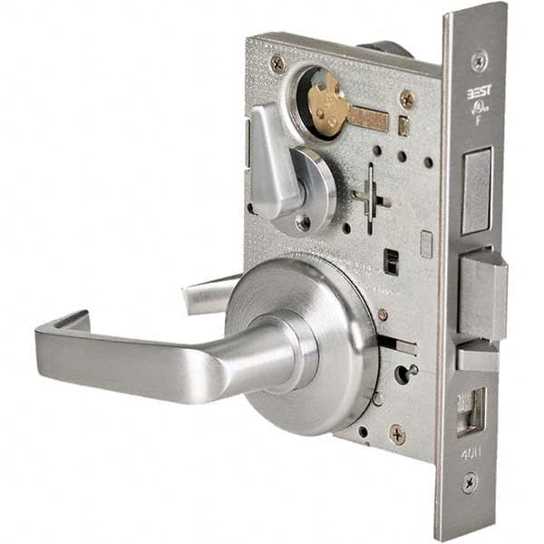 Best - Office Lever Lockset for 1-3/4" Thick Doors - Exact Tooling