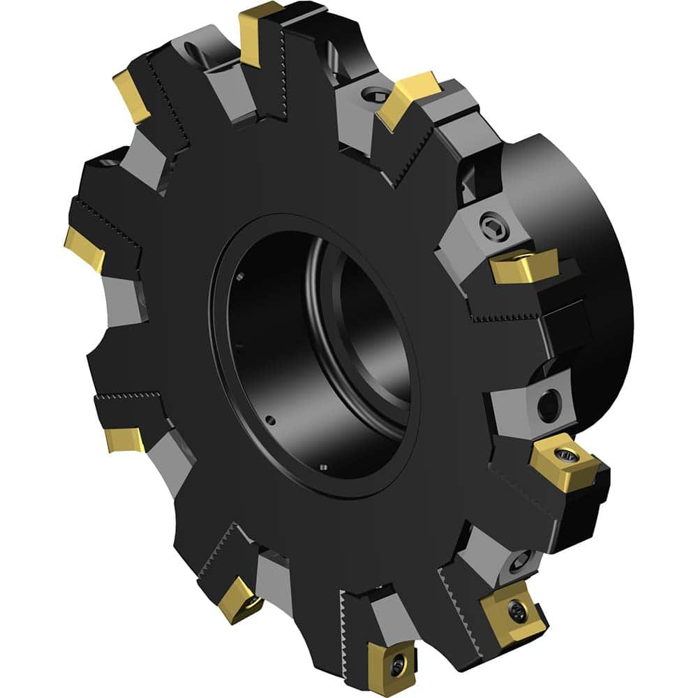 Sandvik Coromant - Indexable Slotting Cutters; Connection Type: Arbor Hole ; Maximum Depth of Cut (mm): 7.60 ; Cutter Diameter (mm): 125.00 ; Hole Diameter (mm): 32.0000 ; Number of Teeth: 10 ; Toolholder Style: R331.52 - Exact Tooling