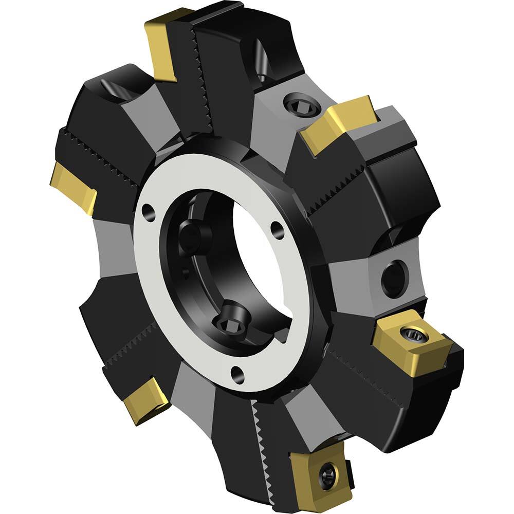 Sandvik Coromant - Indexable Slotting Cutters; Connection Type: Arbor Hole ; Maximum Depth of Cut (Decimal Inch): 0.2990 ; Cutter Diameter (mm): 80.00 ; Hole Diameter (Inch): 1.00 ; Number of Teeth: 6 ; Toolholder Style: R331.52 - Exact Tooling
