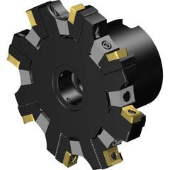 Sandvik Coromant - Indexable Slotting Cutters; Connection Type: Arbor Hole ; Maximum Depth of Cut (mm): 7.60 ; Cutter Diameter (mm): 100.00 ; Hole Diameter (mm): 27.0000 ; Number of Teeth: 8 ; Toolholder Style: R331.52 - Exact Tooling