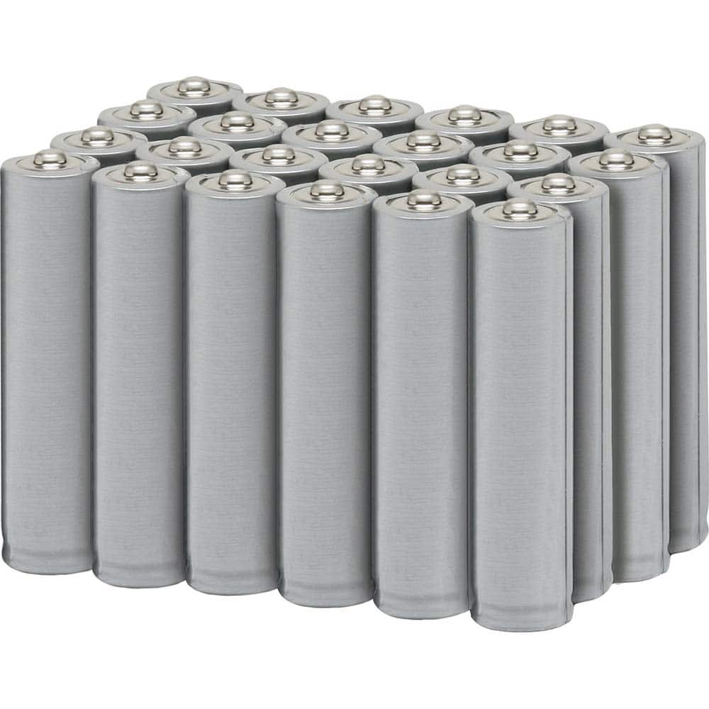 Ability One - Batteries; Type: Standard ; Battery Size: AA ; Battery Chemistry: Lithium ; Voltage: 3.60 ; Rechargeable: Disposable ; Terminal Style: Button Tab - Exact Tooling