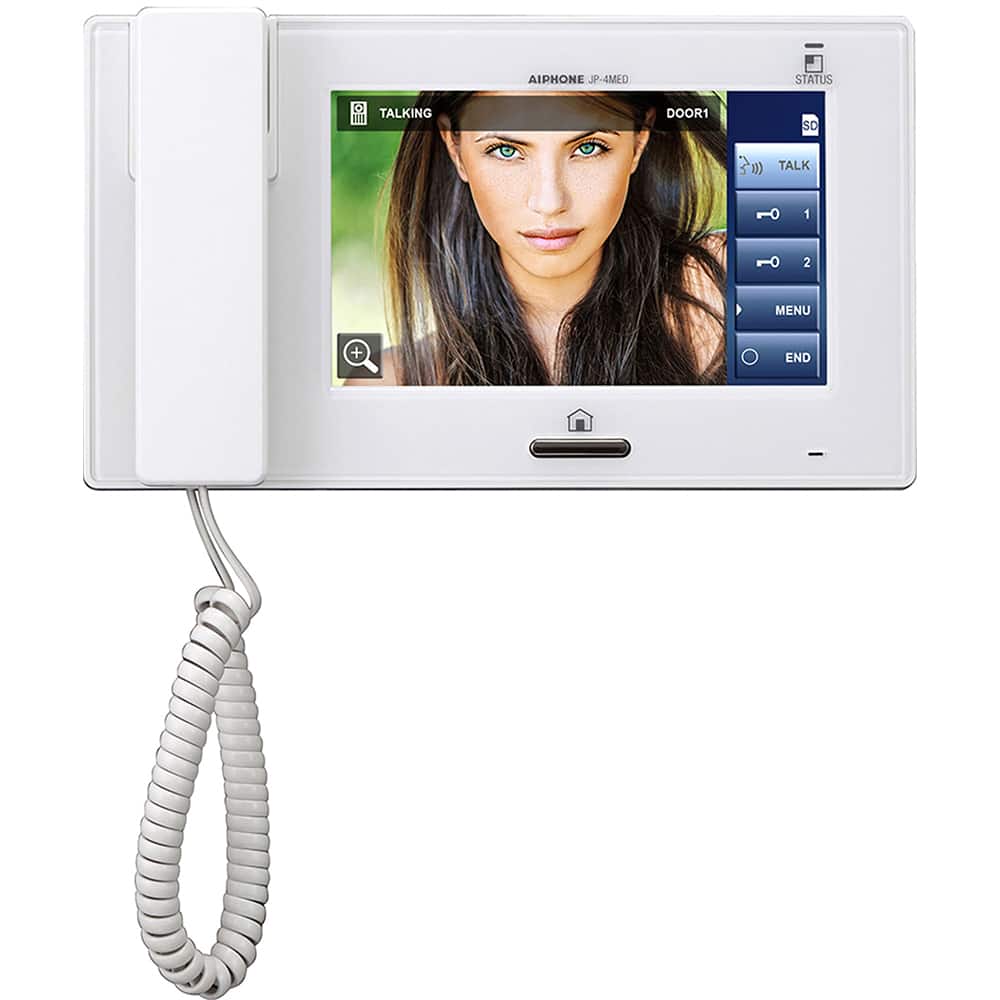 Aiphone - Intercoms & Call Boxes; Intercom Type: Video Door Station ; Connection Type: Corded ; Number of Channels: 1 ; Number of Stations: 1 ; Height (Decimal Inch): 5.750000 ; Width (Decimal Inch): 3.1800 - Exact Tooling