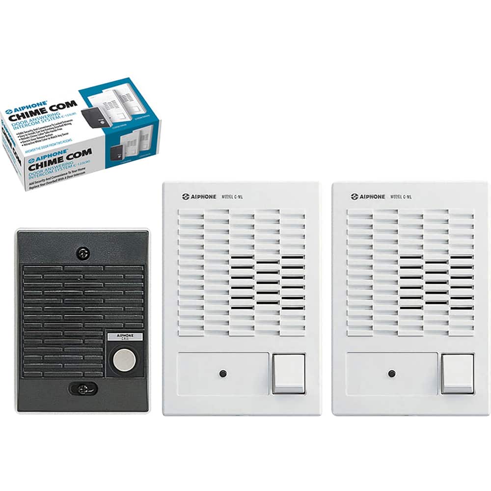Aiphone - Intercoms & Call Boxes; Intercom Type: Audio Door Station ; Connection Type: Corded ; Number of Channels: 1 ; Number of Stations: 1 ; Height (Decimal Inch): 4.250000 ; Width (Decimal Inch): 5.7500 - Exact Tooling