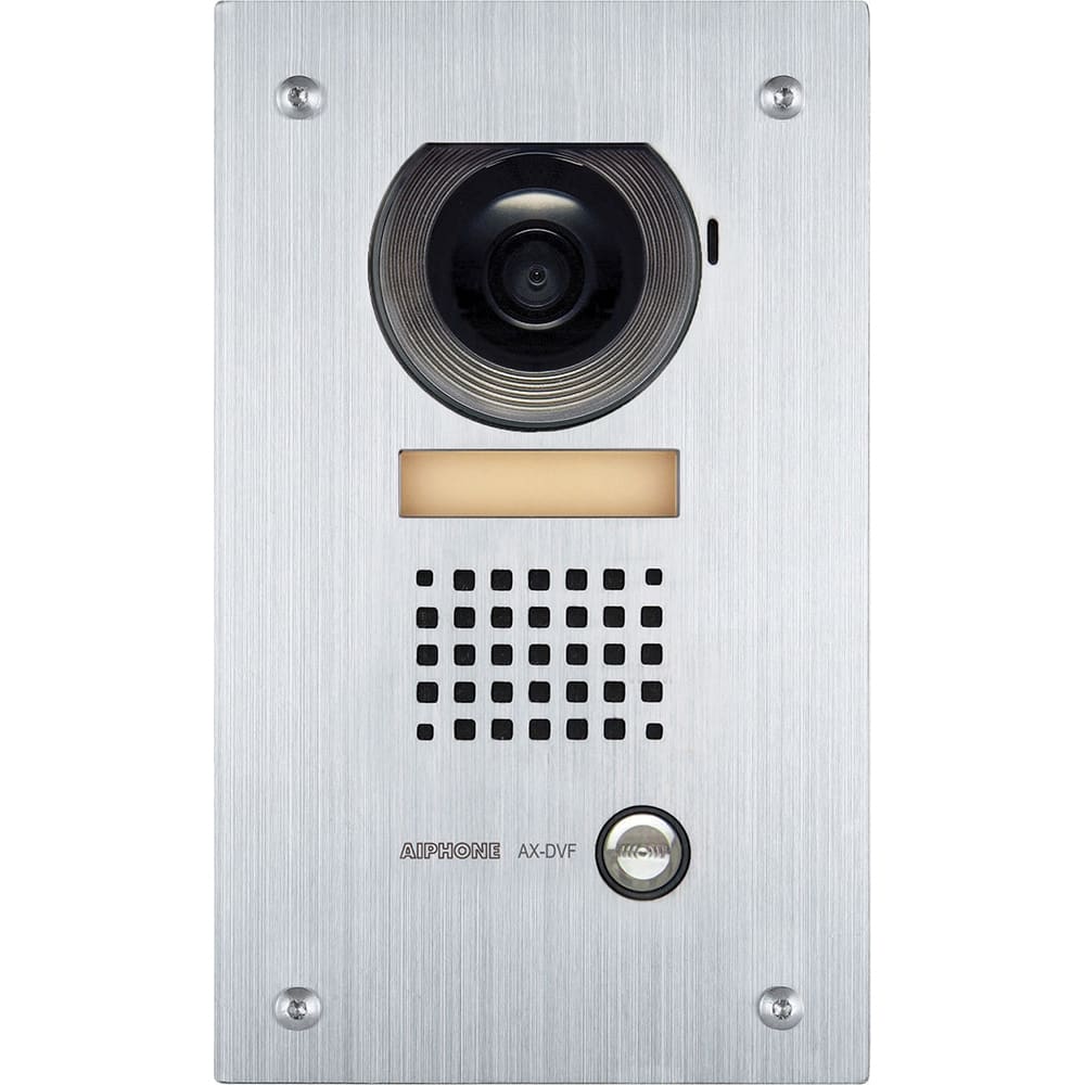 Aiphone - Intercoms & Call Boxes; Intercom Type: Video Door Station ; Connection Type: Corded ; Number of Channels: 1 ; Number of Stations: 1 ; Height (Decimal Inch): 2.500000 ; Width (Decimal Inch): 8.2500 - Exact Tooling