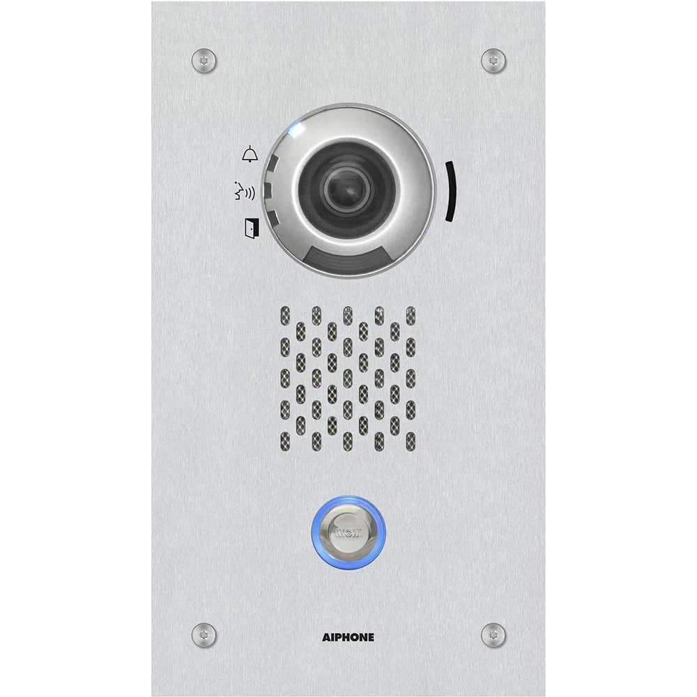 Aiphone - Intercoms & Call Boxes; Intercom Type: Video Door Station ; Connection Type: Corded ; Number of Channels: 1 ; Number of Stations: 1 ; Height (Decimal Inch): 10.437500 ; Width (Decimal Inch): 5.8750 - Exact Tooling