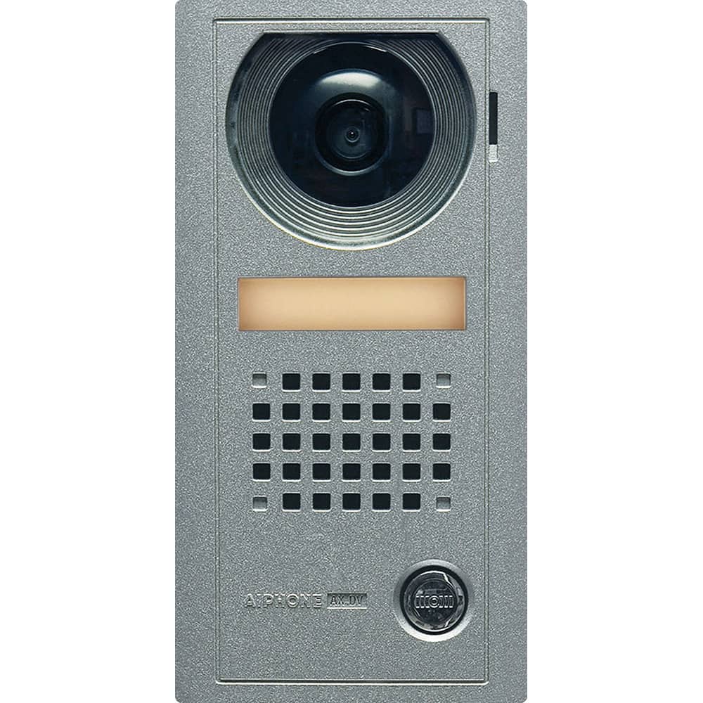 Aiphone - Intercoms & Call Boxes; Intercom Type: Video Door Station ; Connection Type: Corded ; Number of Channels: 1 ; Number of Stations: 1 ; Height (Decimal Inch): 1.750000 ; Width (Decimal Inch): 5.0000 - Exact Tooling