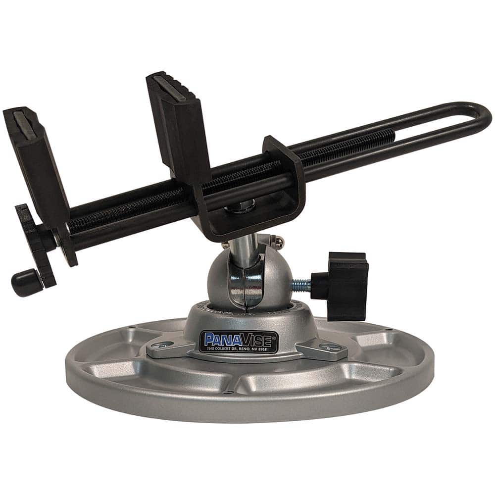 Panavise - Modular Vises & Components; System Compatibility: Panavise ; Product Type: Vise ; Jaw Width (mm): 38.10 ; Jaw Width (Inch): 1.5000 ; Jaw Width (Decimal Inch): 1.5000 ; Jaw Opening Capacity (mm): 152.40 (w/ Jaw Pads); 158.80 (w/o Jaw Pads) - Exact Tooling
