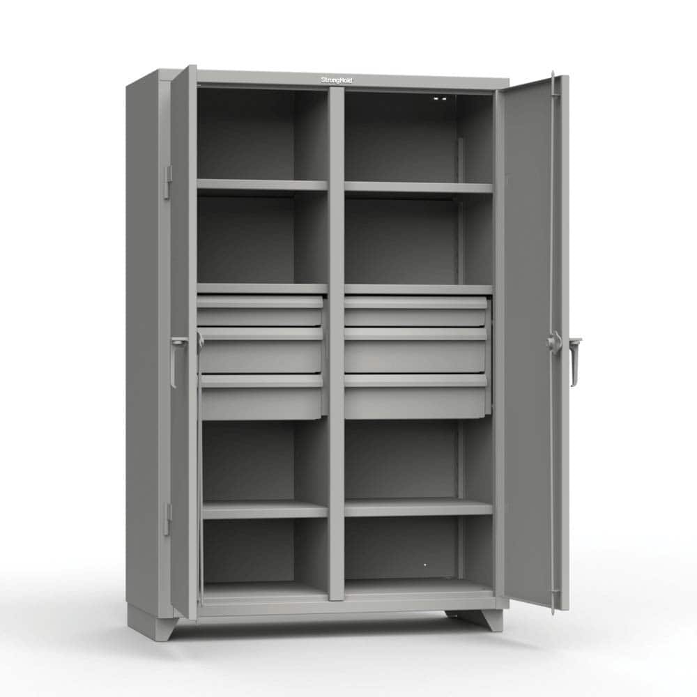 Strong Hold - Storage Cabinets Type: Storage Cabinet Width (Inch): 48 - Exact Tooling