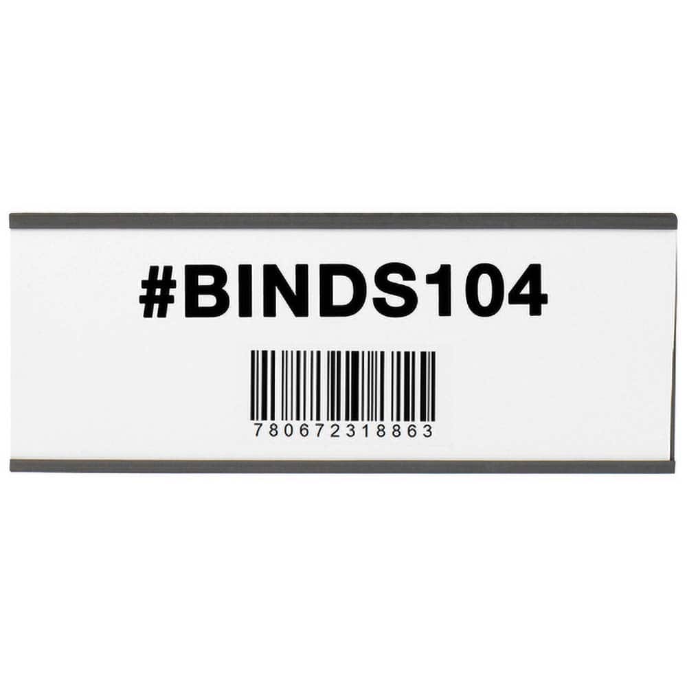 Value Collection - Label Holders Backing: Magnetic Width (Inch): 6 - Exact Tooling