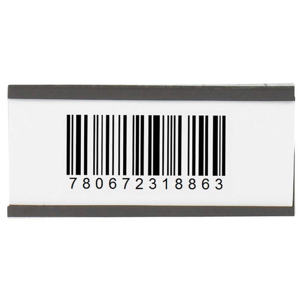 Value Collection - Label Holders Backing: Magnetic Width (Inch): 4 - Exact Tooling