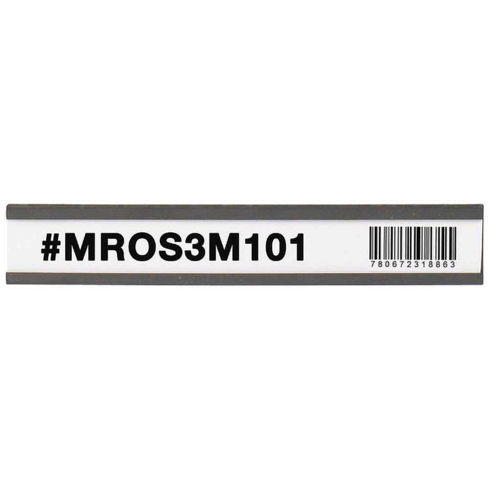 Value Collection - Label Holders Backing: Magnetic Width (Inch): 6 - Exact Tooling