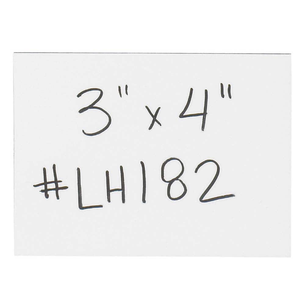 Value Collection - Label Holders Backing: Magnetic Width (Inch): 4 - Exact Tooling
