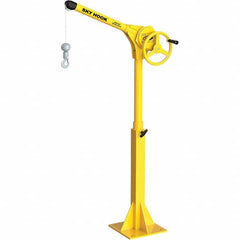 Sky Hook - 500 Lb Steel Lifting Hook Crane - Exact Tooling