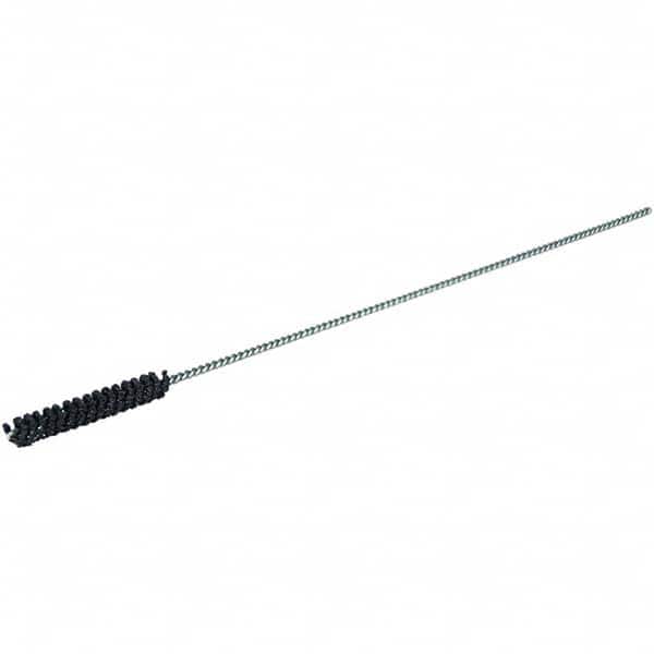 Weiler - 3/8" Bore Diam, 320 Grit, Silicon Carbide Flexible Hone - Exact Tooling