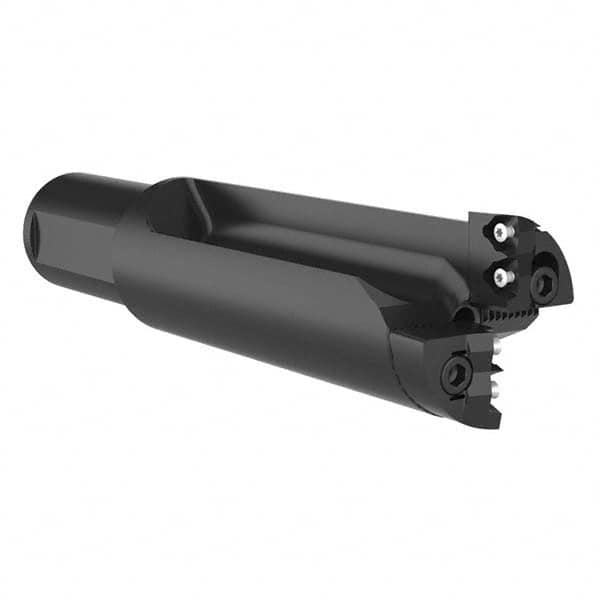 Allied Machine and Engineering - 124mm Max Drill Depth, 2.2xD, 50.8mm Diam, Indexable Insert Drill - Exact Tooling