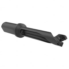 Allied Machine and Engineering - 0.6299" to 0.6692" Diam 7xD 4-11/16" Max Depth Straight Flute Spade Drill - Exact Tooling