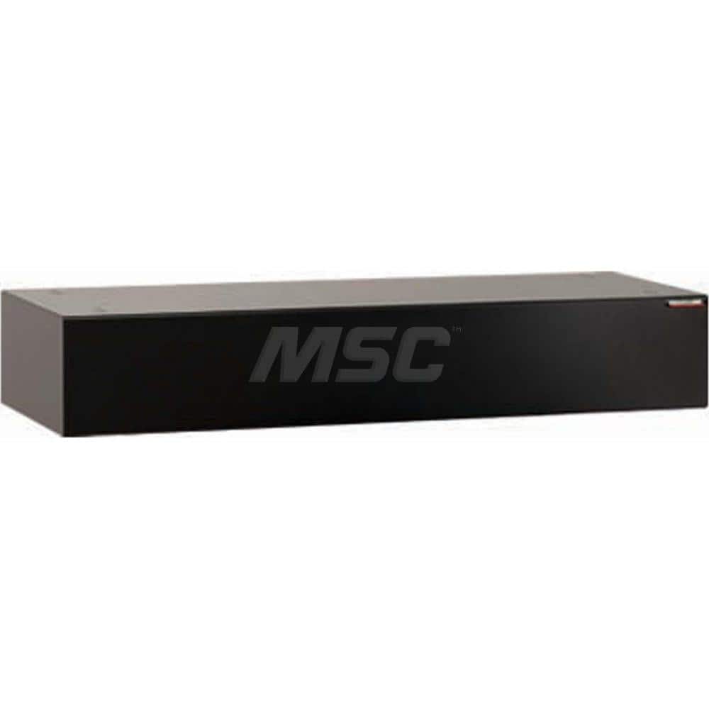 Platt & LaBonia - Cabinet Components & Accessories; Type: Base ; For Use With: 2 Door Cabinet; PL-9D; 40 Bin ; Color: Black ; Material: Steel ; Width (Inch): 35-1/4 ; Depth (Inch): 12-1/2 - Exact Tooling