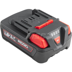 Ridgid - Power Tool Batteries; Voltage: 18.00 ; Battery Chemistry: Lithium-Ion ; Battery Capacity (Ah): 2.50 ; Time to Charge (Minutes): 43.00 - Exact Tooling