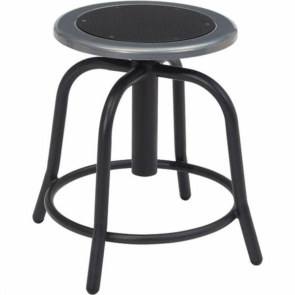 NPS - Swivel & Adjustable Stools Type: Adjustable Height Swivel Stool Base Type: Steel - Exact Tooling