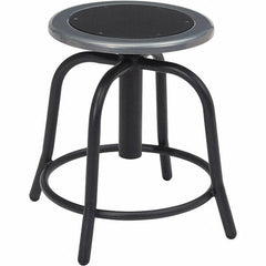 NPS - Swivel & Adjustable Stools Type: Adjustable Height Swivel Stool Base Type: Steel - Exact Tooling