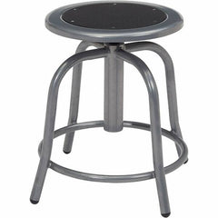 NPS - Swivel & Adjustable Stools Type: Adjustable Height Swivel Stool Base Type: Steel - Exact Tooling