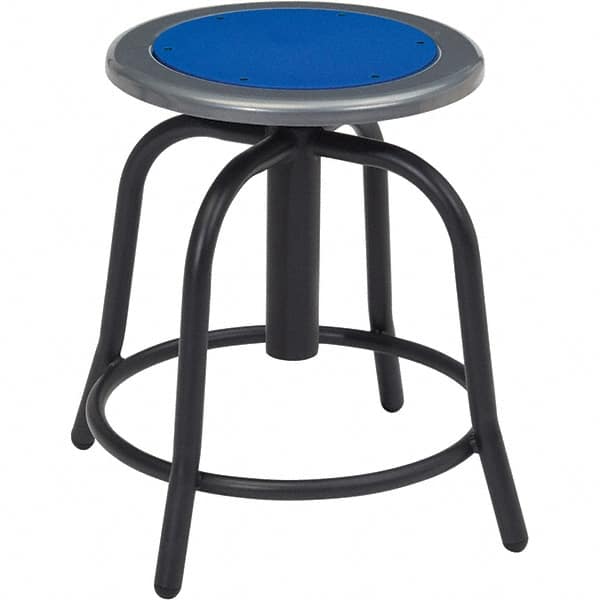 NPS - Swivel & Adjustable Stools Type: Adjustable Height Swivel Stool Base Type: Steel - Exact Tooling