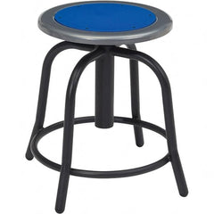 NPS - Swivel & Adjustable Stools Type: Adjustable Height Swivel Stool Base Type: Steel - Exact Tooling