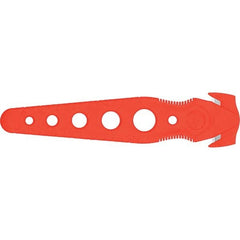 Westcott - Utility Knives, Snap Blades & Box Cutters Type: Safety Cutter Blade Type: Recessed/Hook Blade - Exact Tooling